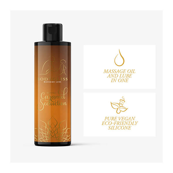 Bodygliss - Massageolie - Glijmiddel - Silky Soft Oil - Toffee Caramel Seduction - Afbeelding 5