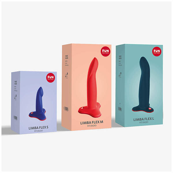 Fun Factory - Limba Flex M - Dildo - Flexibel - Peach - Afbeelding 8