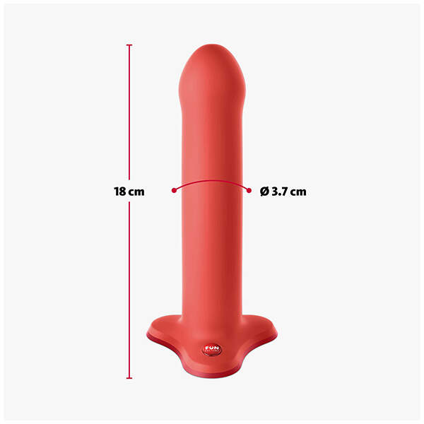 Fun Factory - Magnum Dildo - Flashy Coral - Oranje - Afbeelding 2