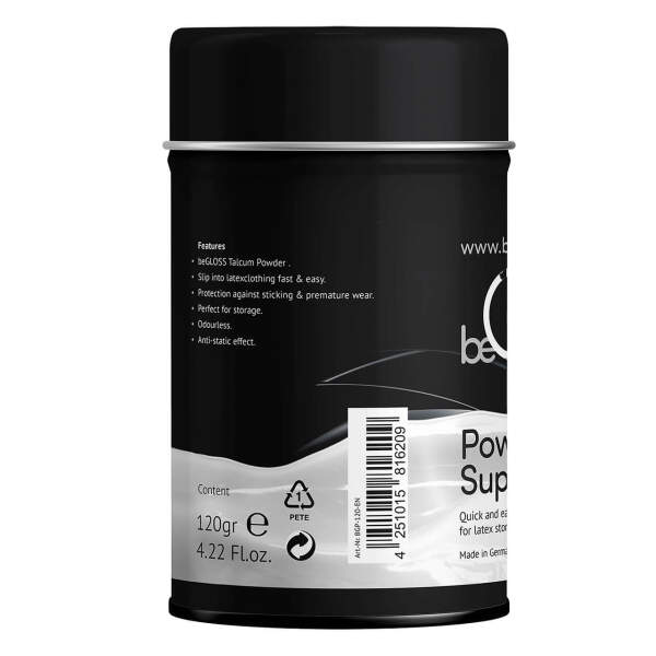 beGLOSS - Talcum Powder - Onderhoudspoeder - Latex - Afbeelding 3