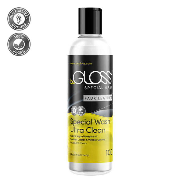 BeGLOSS - Special Wash Ultra Clean - Wasmiddel - PU-leer & Wetlook - 100 ml - Afbeelding 2