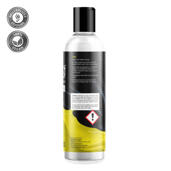 beGLOSS - Special Wash Ultra Clean - Wasmiddel - PU-Leer en Wetlook - 250 ml - Afbeelding 4