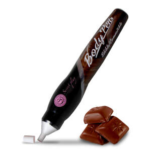 Eetbare Bodypaint Pen Chocolade - Secret Play