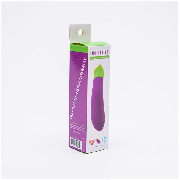 Emoji Vibrator Aubergine - Afbeelding 3