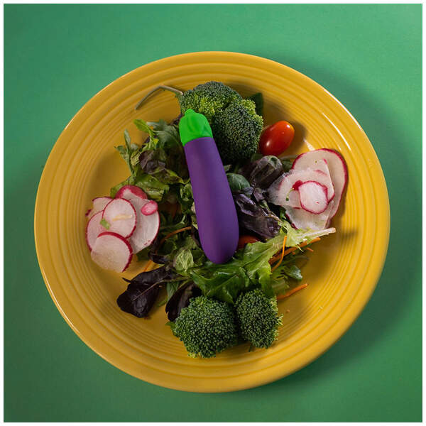 Emoji Vibrator Aubergine - Afbeelding 4