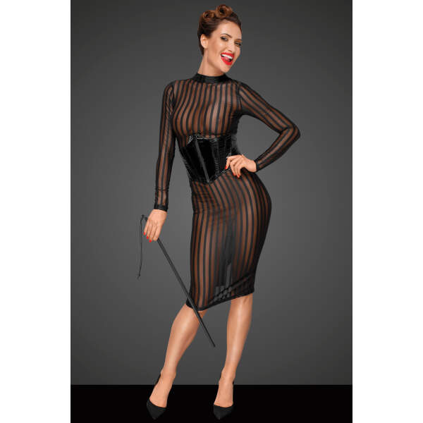Noir Handmade Tule Jurk Classy - Afbeelding 4