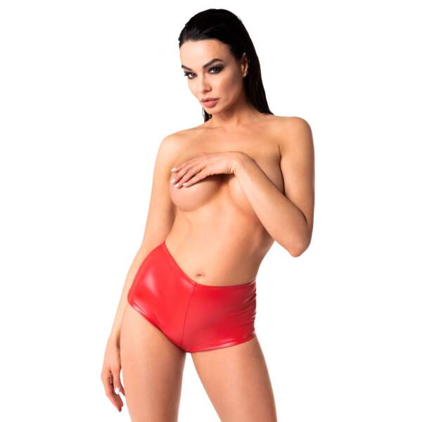 Noir Handmade - F356 Mysteria - Shorty - Wetlook - Rood - Afbeelding 5