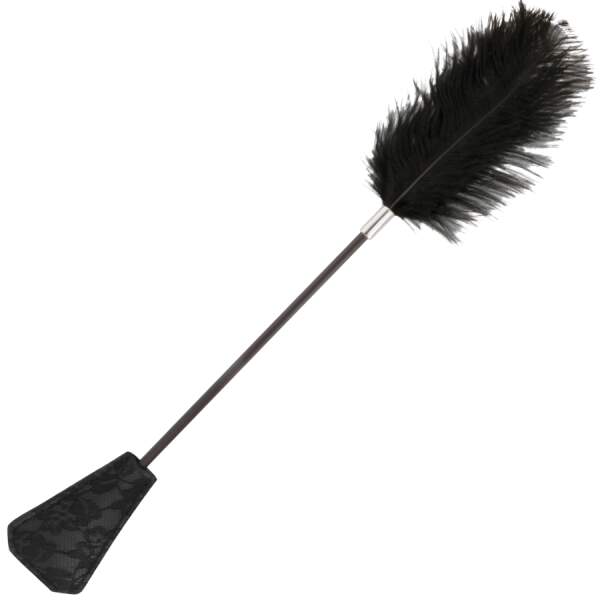 Feather Tickler & Whip Black - Darkness