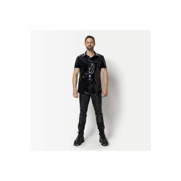 Patrice Catanzaro - Finn Shirt - Lak - Zwart - Afbeelding 4