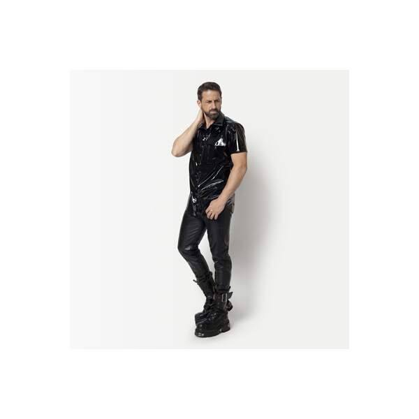 Patrice Catanzaro - Finn Shirt - Lak - Zwart - Afbeelding 3