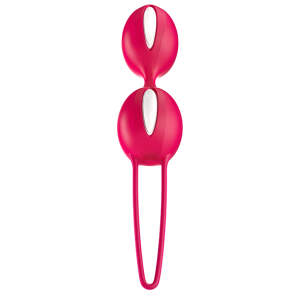 Fun Factory - Smartballs Duo - Bekkenbodem Training - Roze/Wit