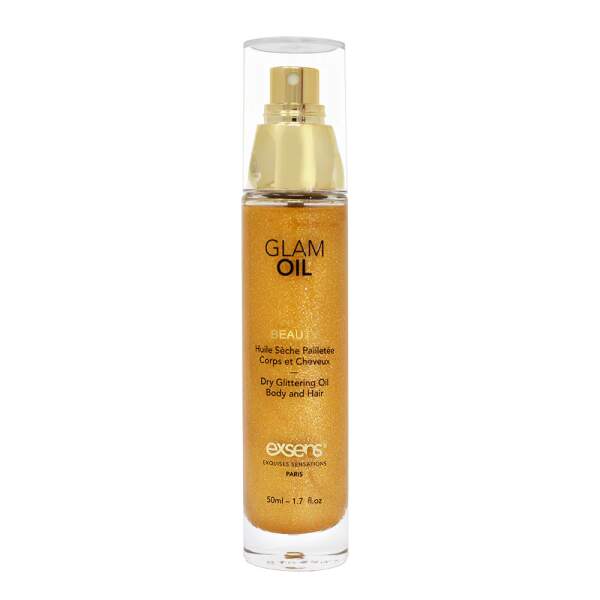 Exsens - Glam Olie - Body and Hair - Glittering - Afbeelding 3