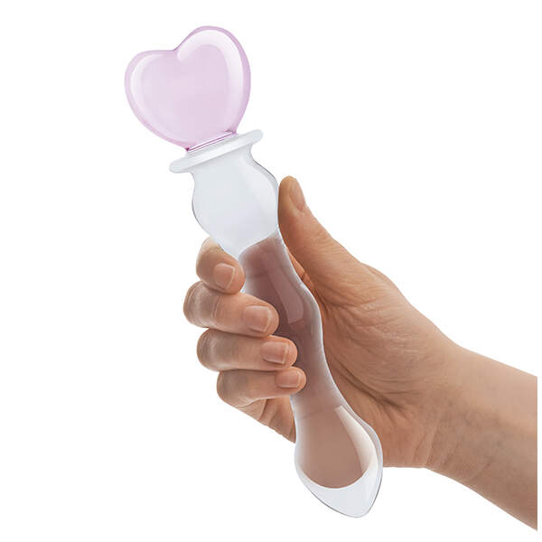 Gläs - Sweetheart - Glazen Dildo - Met Hart - Afbeelding 2