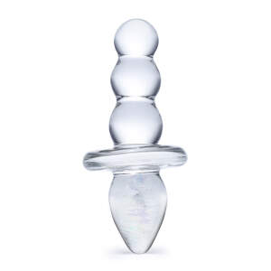 Gläs - Titus Beaded Butt Plug - Glazen Dildo