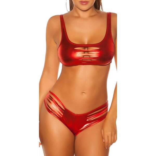 Gogo Wetlook Setje Rood