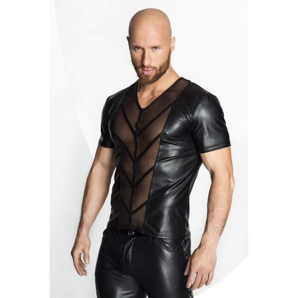 Noir Handmade Shirt met Gaas - Afbeelding 2