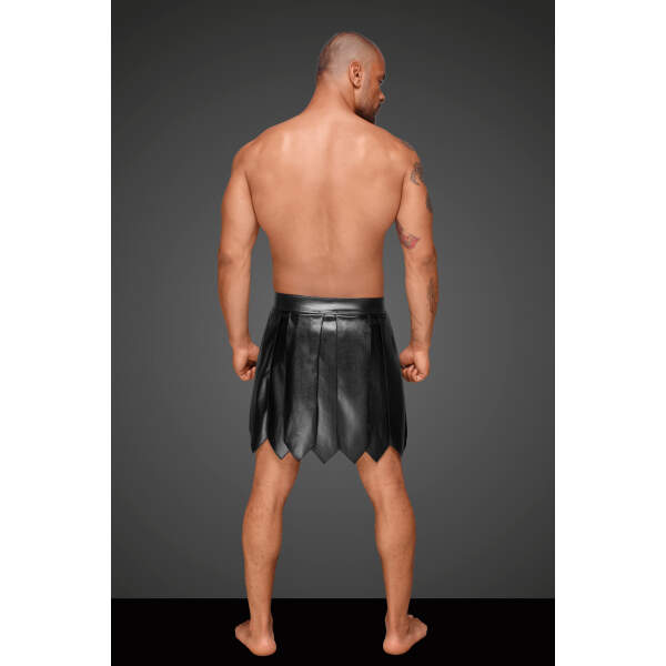 Noir Handmade Gladiator Rok - Afbeelding 2
