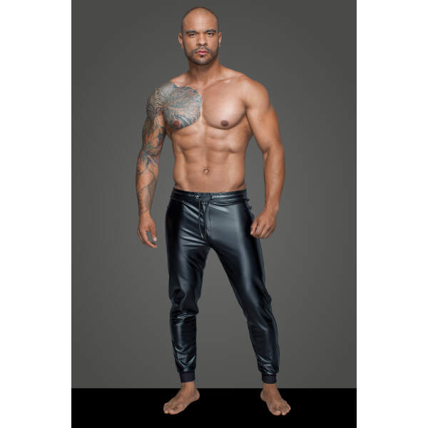 Noir Handmade Wetlook Tregging Casanova
