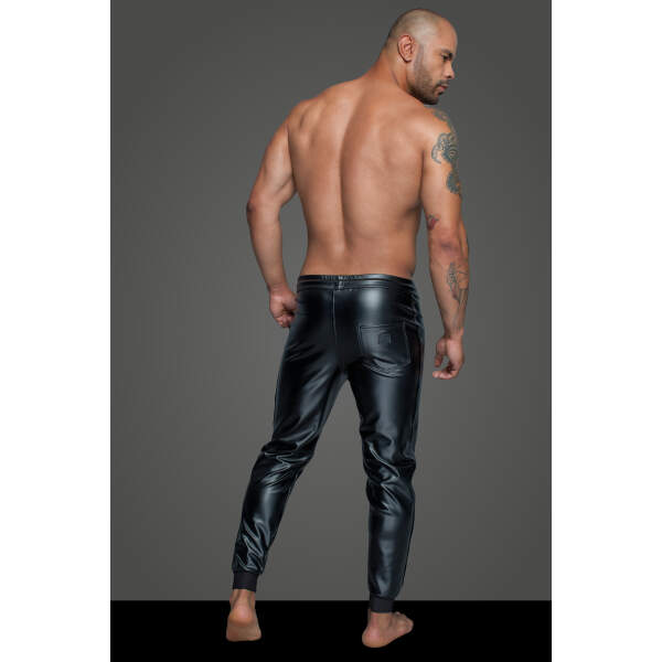Noir Handmade Wetlook Tregging Casanova - Afbeelding 2