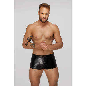 Noir Handmade - H069 - Short - Croco Lak - Zwart