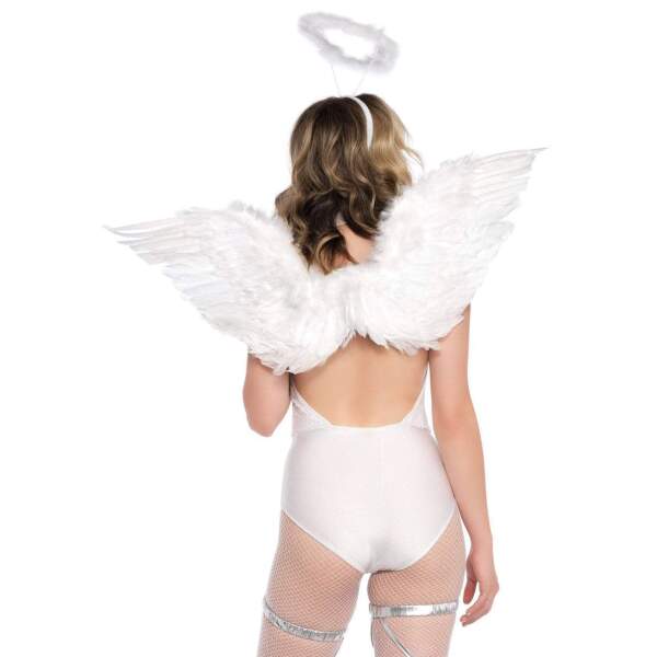 Leg Avenue - Vleugels - Halo - Wit - Afbeelding 6