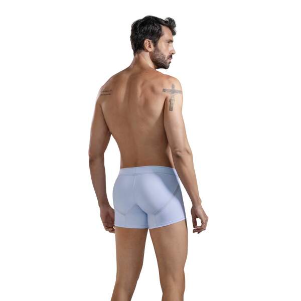 Clever Moda - Imagination Trunks - Boxershort - Zacht Microvezel - Brede Band - Licht Blauw - Afbeelding 4