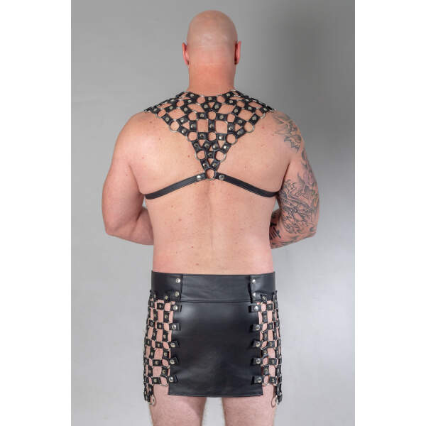 Leren Rok met Ringen - Bizonder - Afbeelding 5