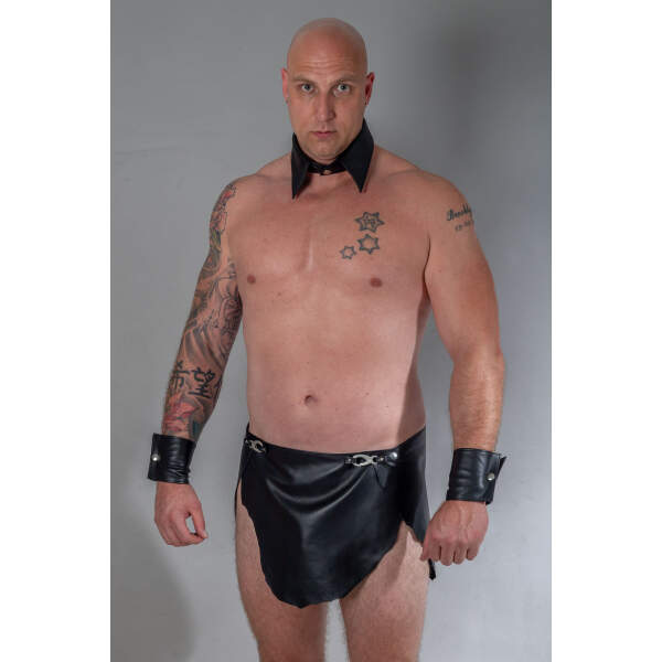 Leren Kraag Zwart Chippendales - Bizonder - Afbeelding 2