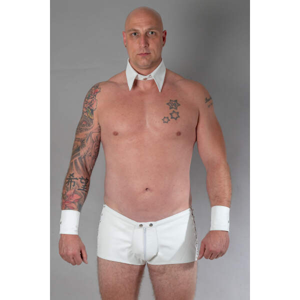 Leren Kraag Wit Chippendales - Bizonder - Afbeelding 2