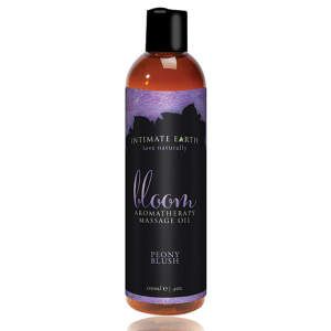 Intimate Earth - Massage Olie Bloom - Pioenroosbloesem