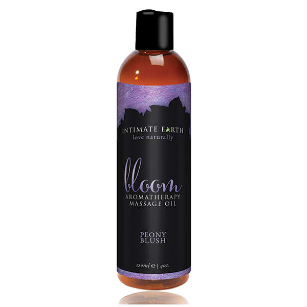 Intimate Earth - Massage Olie Bloom - Pioenroosbloesem
