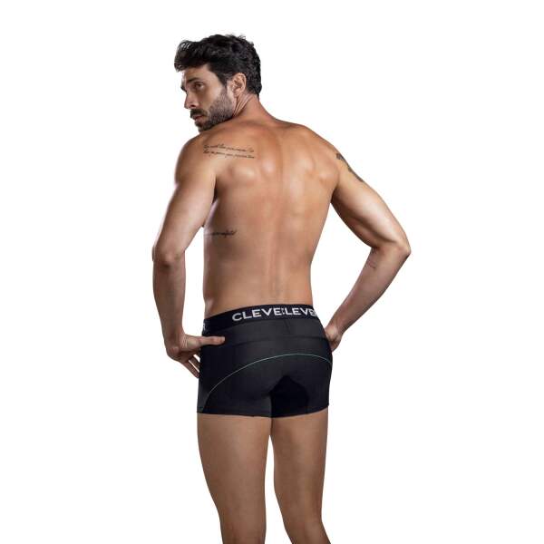 Clever Moda - Kalipso Trunks - Boxershort - Elastische Mesh - Brede Band - Black - Afbeelding 5