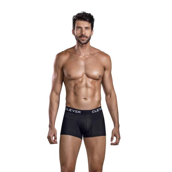 Clever Moda - Kalipso Trunks - Boxershort - Elastische Mesh - Brede Band - Black - Afbeelding 4