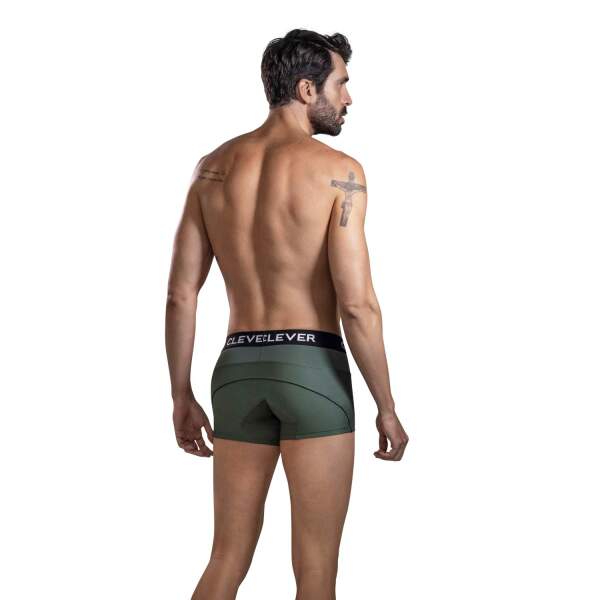 Clever Moda - Kalipso Trunks - Boxershort - Elastische Mesh - Brede Band - Groen - Afbeelding 5