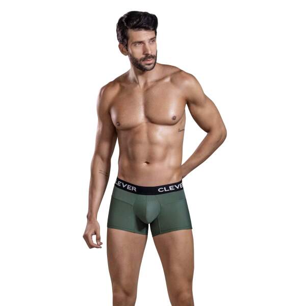 Clever Moda - Kalipso Trunks - Boxershort - Elastische Mesh - Brede Band - Groen - Afbeelding 4