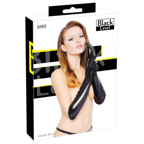 Lak Handschoenen 2 - Black Level - Afbeelding 4