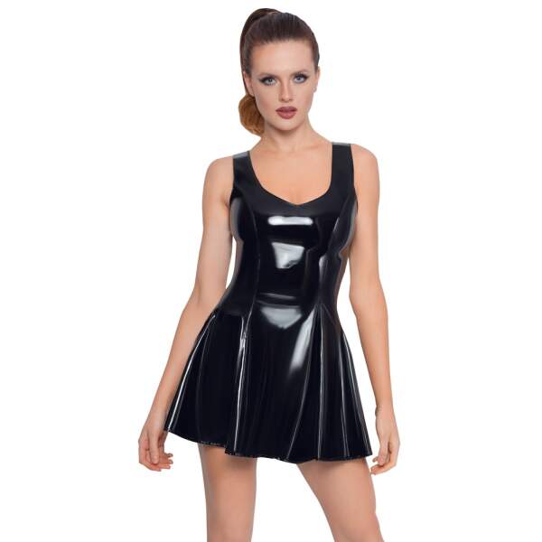 Black Level - Jurk Bitch - Lak - Zwart - Afbeelding 2