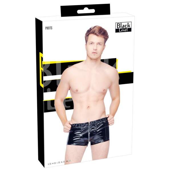 Black Level - Lak Short - Rits - Zwart - Afbeelding 4