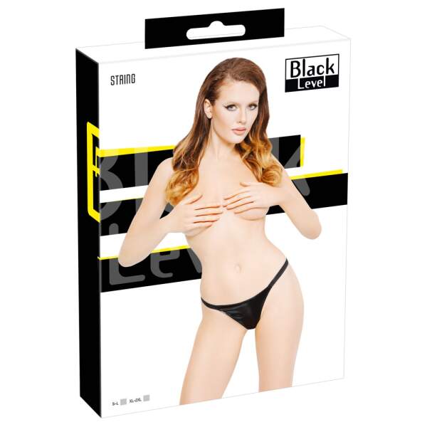 Black Level - String - Lak - Zwart - Afbeelding 4