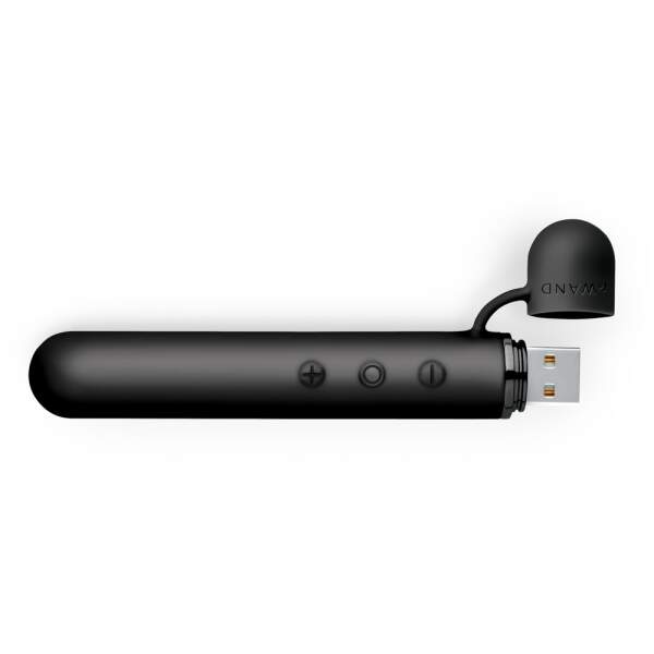 Le Wand - Baton Vibrator - Bullet Vibrator - Beweegbare Top  - Zwart - Afbeelding 3