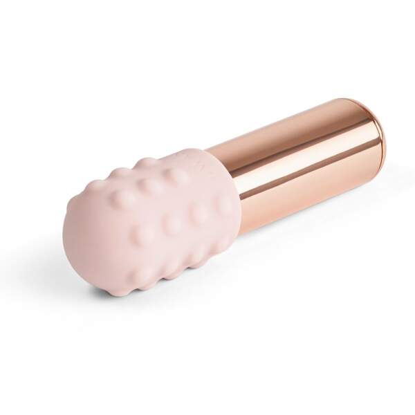 Le Wand - Bullet - Mini Vibrator - 2 Verwisselbare Opzetstukken - Roze - Afbeelding 2