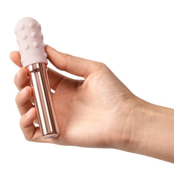 Le Wand - Grand Bullet - Vibrator - 2 Verwisselbare Opzetstukken - Roze