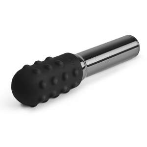 Le Wand - Grand Bullet - Vibrator -  2 Verwisselbare Opzetstukken - Zwart