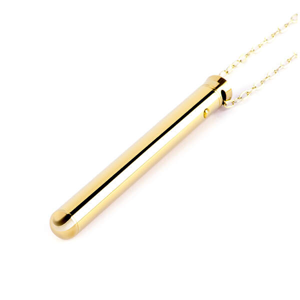 Le Wand - Necklace Vibe - Ketting - Vibrator - Stainless Steel - Goud - Afbeelding 2