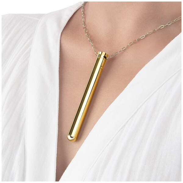 Le Wand - Necklace Vibe - Ketting - Vibrator - Stainless Steel - Goud