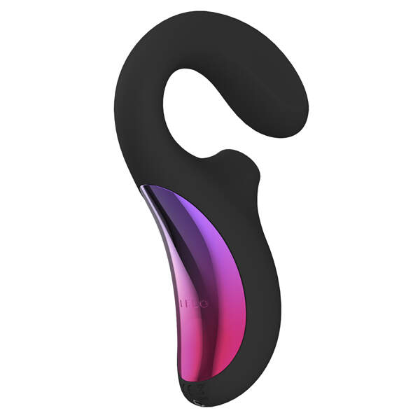 Lelo Enigma - Zwart | Dual Stimulation | Clitoris en G-spot Stimulator