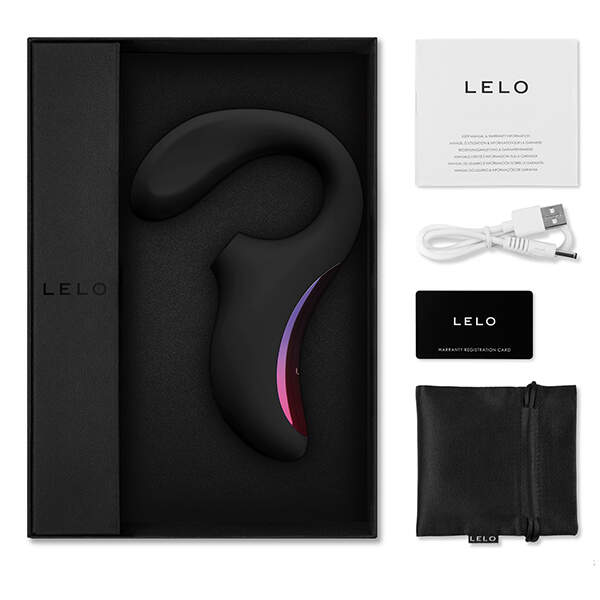 Lelo Enigma - Zwart | Dual Stimulation | Clitoris en G-spot Stimulator - Afbeelding 5