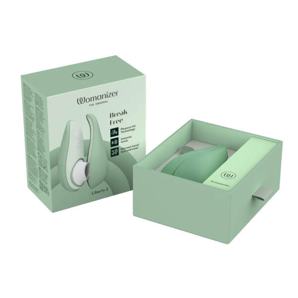 Womanizer - Break Free - Liberty 2 - Clitoris Stimulator - Luchtdruk - Sage - Afbeelding 7