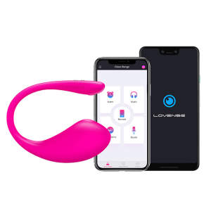 Lovense - Lush 3 Wearable Bullet Vibrator - Egg - Remote Control - Vibrerend - Roze