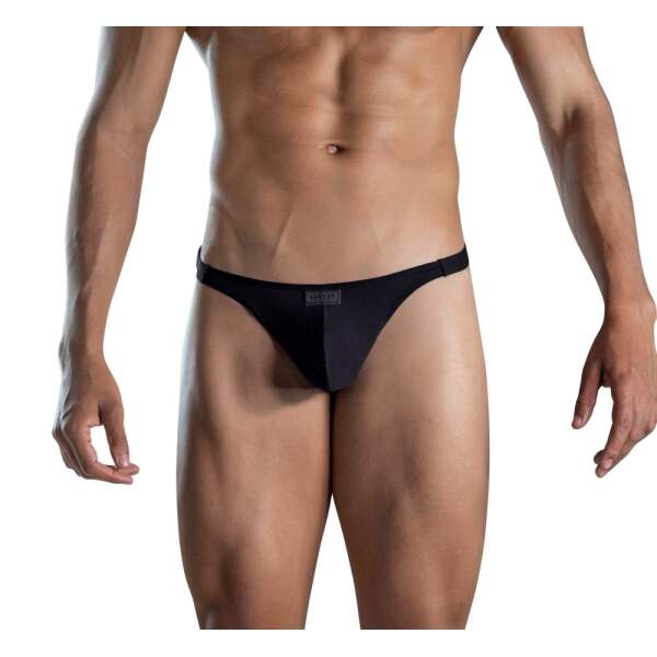 Clever Moda - Luxury Thong - String - Microvezel - Zwart - Afbeelding 5